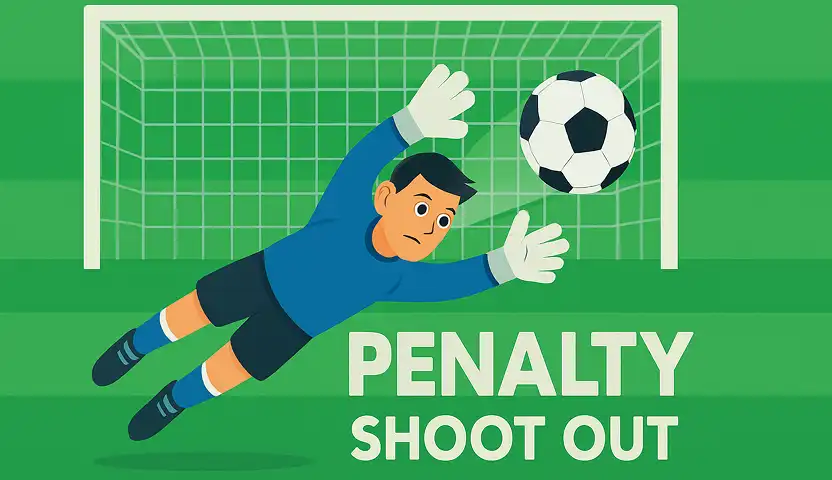 Slot Penalty Shoot Out temática fútbol con multiplicadores